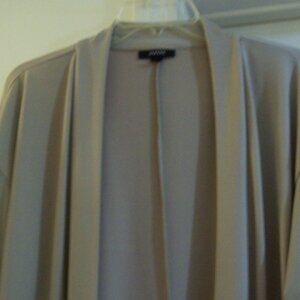 Alfani Open Front/Drop Collar Blazer/Jacket, Biege/Khaki, X-Large